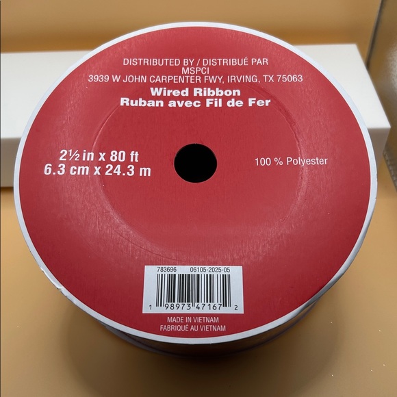 Large Snowflake Ribbon - Picture 4 of 5